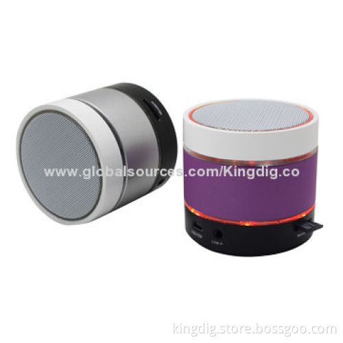 NFC Bluetooth Speakers with LED Light and Vibration